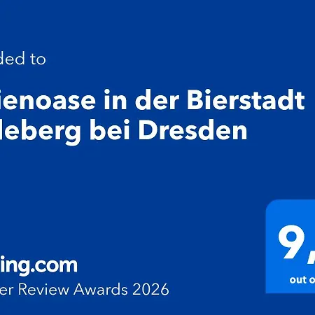 Ferienoase In Der Bierstadt Bei Dresden